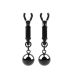 Sins Inquisition Tepelklemmen Playful Weighted - Zwart Sins Inquisition Tepelklemmen Playful Weighted - Zwart