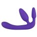 Drie Dubbele Voorbind Dildo - Paars