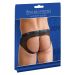 Wetlook Slip met open Achterkant - Zwart Wetlook Slip met open Achterkant - Zwart