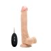 Realistische vibrator huidskleur met zuignap - 27 cm