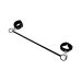 Spreader Bar Dubbele O-Ring Met Handboeien Spreader Bar Dubbele O-Ring Met Handboeien