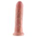 Huidkleurige realistische dildo 20 cm 