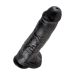 Zwarte realistische dildo met ballen 27,5 cm Zwarte realistische dildo met ballen 27,5 cm