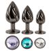 Anos Metalen Buttplug Set - Diverse Kleuren