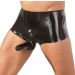 Latex Boxer Met Penissleeve - Zwart Latex Boxer Met Penissleeve - Zwart
