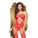 Penthouse Hot Nightfall Bodystocking - Rood Penthouse Hot Nightfall Bodystocking - Rood