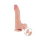Realistische Dildo Sliding Skin 22 cm - Huidskleur