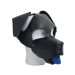 Leren Floppy Dog Masker Mister B - Zwart 