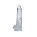 Realistische Dildo 20cm - Transparant Realistische Dildo 20cm - Transparant