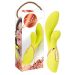Elegante Vibrator met Clitoris Stimulatie - Lime Elegante Vibrator met Clitoris Stimulatie - Lime