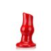 Oxballs - Pighole Deep-1 Hollow Plug - Red - Small Oxballs - Pighole Deep-1 Hollow Plug - Red - Small