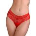 Daring Lacy Hoge String - Rood Daring Lacy Hoge String - Rood