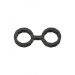 Zwarte Japanse Bondage Siliconen Boeien - Small