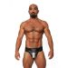 Mister B Leren Premium Jockstrap - Zwart / Wit Mister B Leren Premium Jockstrap - Zwart / Wit