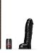 All Black Steroid Dildo The Gym Buddy Zwart - 35 cm