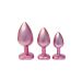 Buttplug Set Pearl Pink - Roze Buttplug Set Pearl Pink - Roze