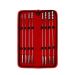 Dilator Set Mr. Steel Rosebud Urethral Sounds 8 Stuks Dilator Set Mr. Steel Rosebud Urethral Sounds 8 Stuks