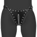 Kuisheidsgordel String met kettingdetail - Zwart