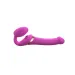 Strap-On Vibrator met Lik Stimulator Maat M - Roze Strap-On Vibrator met Lik Stimulator Maat M - Roze