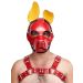 Masker Shaggy Dog Hood - Rood/Geel