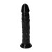 Zwarte Dildo Zonder Ballen - 19 cm