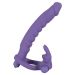 Anaal Vibrator met Cockring en Clitoris Stimulator Anaal Vibrator met Cockring en Clitoris Stimulator