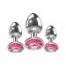 Buttplug Gem Anal plug set - roze Buttplug Gem Anal plug set - roze