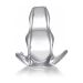 Anal Plug Clear View Hollow - Small