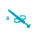 Anale Douche Injectiespuit - Blauw