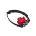Rimba - Ballgag met Bit - Zwart/Rood Rimba - Ballgag met Bit - Zwart/Rood