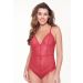 Body Bloempatroon - Rood