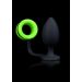 Buttplug met Cockring - Glow in the dark