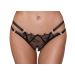 Cottelli Rio Kruisloze String - Zwart