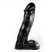 Dark Crystal Zwarte Dildo met Balzak Orlando - 38.5 cm Dark Crystal Zwarte Dildo met Balzak Orlando - 38.5 cm