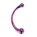 Glazen Dubbele Dildo 17 cm - paars Glazen Dubbele Dildo 17 cm - paars
