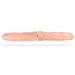 Deep'r Dubbele Dildo Veiny  57 cm - Huidskleur