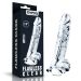 Dildo Flawless Clear met Balzak Dildo Flawless Clear met Balzak