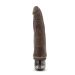 Donker Gekleurde Dildo met Geaderde Schacht