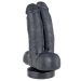 Dubbele Dildo Tim en Rod - Zwart