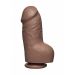Dikke Dildo met Ballen 21 cm The D - Getint