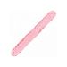 Roze Crystal Jellies dubbele dildo Roze Crystal Jellies dubbele dildo