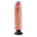 Huidskleurige Vibrerende Dildo 25cm - King Cock Huidskleurige Vibrerende Dildo 25cm - King Cock