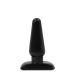 Klassieke Buttplug Hard Steel - Zwart
