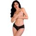 Kruisloze Cheeky Slip Ella - Zwart