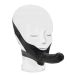 Latex Dildo Masker - Zwart