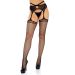Leg Avenue Industrial Net Kousen Geschulpt - Zwart Leg Avenue Industrial Net Kousen Geschulpt - Zwart