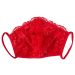 Mondmasker met Kant - Rood