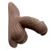 Realistische Dildo Packer Dark - 10 cm Realistische Dildo Packer Dark - 10 cm