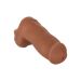 Packer Gear 5 Inch met Plas Gaatje - Bruin* Packer Gear 5 Inch met Plas Gaatje - Bruin*