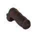 Packer Gear 5 Inch met Plas Gaatje - Zwart*